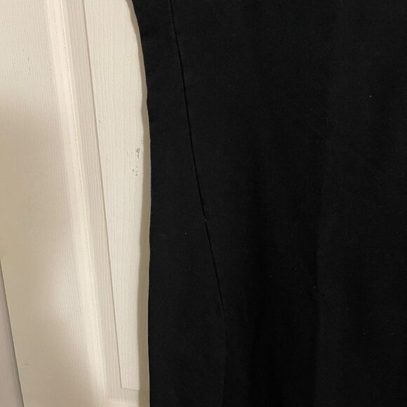 Study NY Womens Black Sleeveless Round Neck Stretch Knee Length Dress Medium - Picture 5 of 6